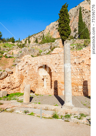 Delphi ancient sanctuary, Greece 75596776