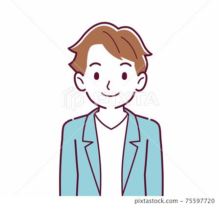 Front of person 75597720