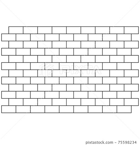 white brick wall background. bricks pattern. seamless brick wall. white brick wall background. bricks pattern. seamless brick wall. 75598234