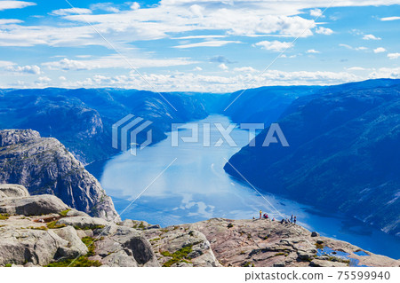 Lysefjord near Preikestolen, Norway Lysefjord near Preikestolen, Norway 75599940