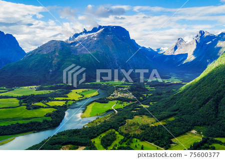 Andalsnes town in Norway Andalsnes town in Norway 75600377