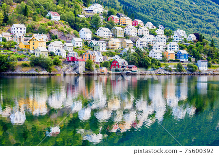Odda town near Trolltunga Odda town near Trolltunga 75600392