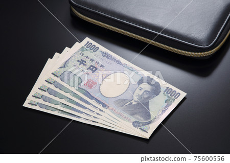 Thousand yen bill image Thousand yen bill image 75600556