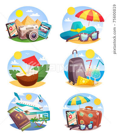 Summer Holiday Compositions Set 75600819