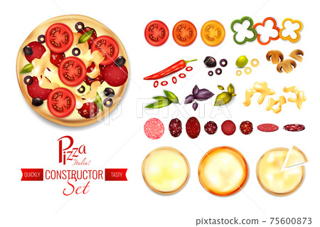 Pizza Filler Constructor Set Pizza Filler Constructor Set 75600873