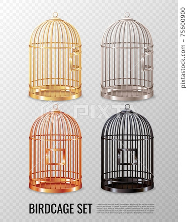 Canary Birdcage 3D Set 75600900