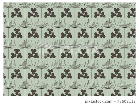 Background_White Clover_Trefoil Clover_Scandinavian style 75602112