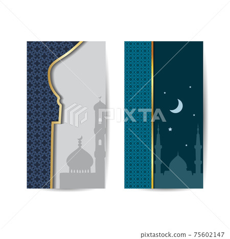 Mosque Suitable for Ramadan and Eid Greeting, Background, Islamic Celebration. islamic background banner Mosque Suitable for Ramadan and Eid Greeting, Background, Islamic Celebration. islamic background banner 75602147