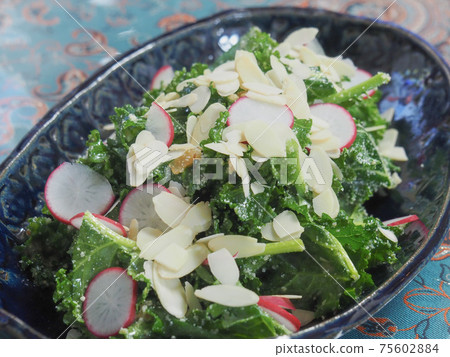 Caesar salad of kale Caesar salad of kale 75602884