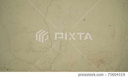 Grunge White Background Cement Old Texture Wall. Texture paint 75604319