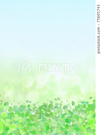 葉子和陽光02號的背景插圖 75605743