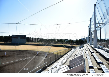 Municipal stadium baseball practice Municipal stadium baseball practice 75605938
