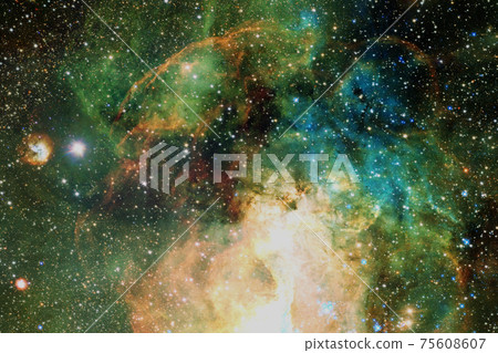 Nebula, cluster of stars in deep space. Elements of this image furnished by NASA Nebula, cluster of stars in deep space. Elements of this image furnished by NASA 75608607