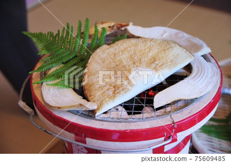 Roasted matsutake mushrooms (foreign) 75609485