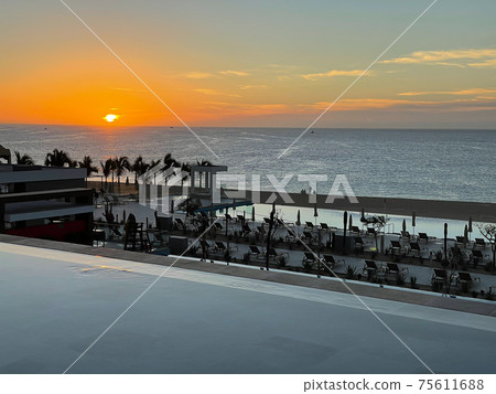 Summer view from the hotel. Summer view from the hotel. 75611688