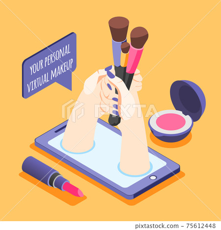 Personal Makeup App Composition Personal Makeup App Composition 75612448