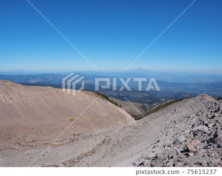 Mount Jefferson and Mount Rainier, Oregon. Mount Jefferson and Mount Rainier, Oregon. 75615237