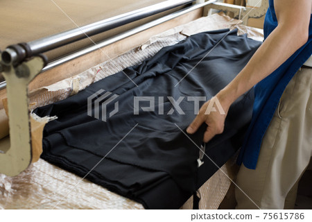 Cloth fabric before becoming a suit Cloth fabric before becoming a suit 75615786