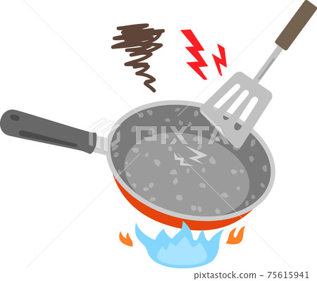 煎鍋空，高熱量，划痕 75615941