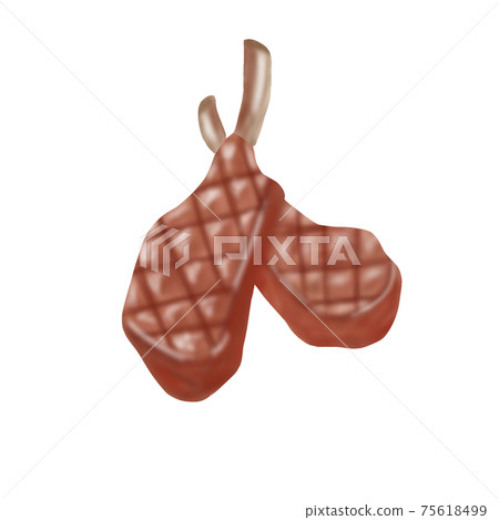 Lamb chops (without main line) 75618499