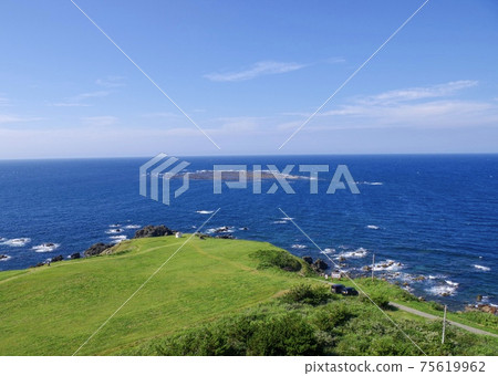 View from the lighthouse of Cape Nyudo on the Oga Peninsula View from the lighthouse of Cape Nyudo on the Oga Peninsula 75619962