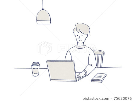 Remote work telework at home Remote work telework at home 75620076