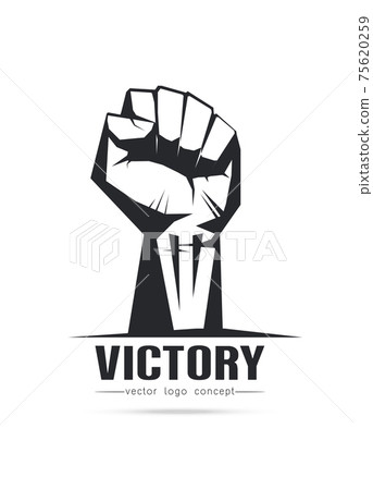 Fist logo Template Vector illustration Fist logo Template Vector illustration 75620259