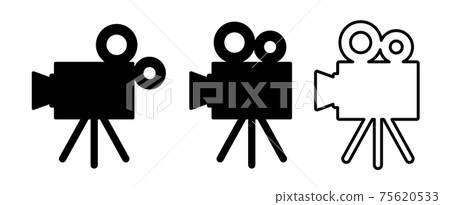 Movie / projector icon 75620533