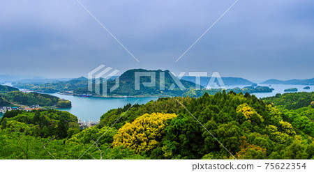 Takaoyama Park Observatory Panorama [Imari City, Saga Prefecture] 75622354