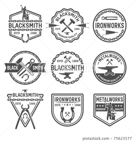 Ironworks Black White Emblems 75623577