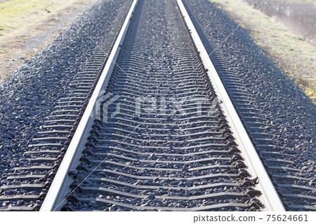 Close up rail joint Close up rail joint 75624661