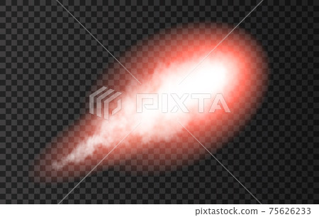 Flame and smoke from space rocket launch. 75626233