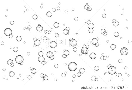 Underwater fizzing air, water or oxygen  bubbles. 75626234