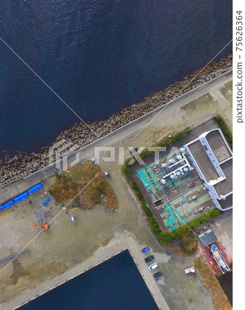 從無人機俯瞰堤防〜無人機的鳥瞰圖(茨城縣Hiragata Port / Kitaibaraki City) 從無人機俯瞰堤防〜無人機的鳥瞰圖(茨城縣Hiragata Port / Kitaibaraki City) 75626364