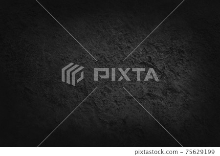Dark grey black slate texture in natural pattern with high resolution for background and design art work. Black stone wall. Dark grey black slate texture in natural pattern with high resolution for background and design art work. Black stone wall. 75629199