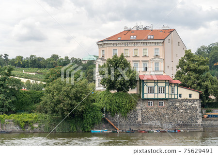 Prague riverside Prague riverside 75629491