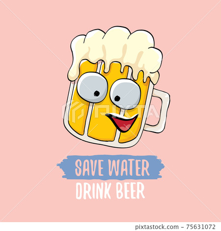 Save water drink beer vector concept... - Stock Illustration [75631072] -  PIXTA