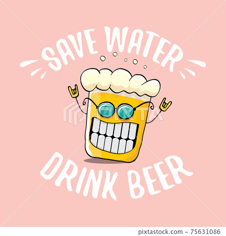 Save water drink beer vector concept... - Stock Illustration [75631086] -  PIXTA