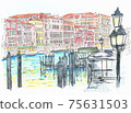 World Heritage Cityscape, Italy, Venice, Grand Canal 75631503