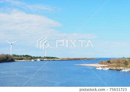 Akita Prefecture Sea 75631723