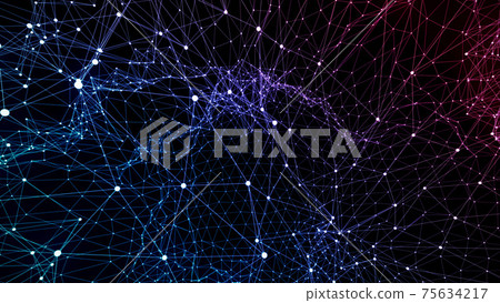 Colorful network image Colorful network image 75634217