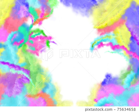 Abstract smoke background. Clouds or smoke on isolated white background. Abstract smoke background. Clouds or smoke on isolated white background. 75634658