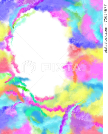 Motion colored smoke abstraction. Smoke background with space for your text. Motion colored smoke abstraction. Smoke background with space for your text. 75634677