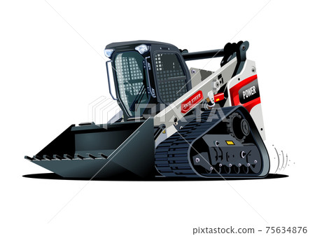 Vector Cartoon Skid Sreer 75634876