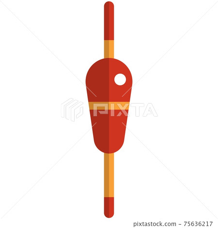 Bobber swimmer icon vector isolated on white Bobber swimmer icon vector isolated on white 75636217