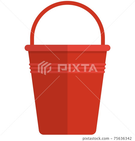 Fish in a Bucket on a White Background Stock Photo - Image of