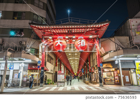 愛知縣名古屋市大須商店街 愛知縣名古屋市大須商店街 75636593