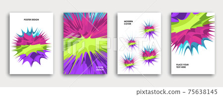Multi-colored book cover page design, creative abstract background. Multi-colored book cover page design, creative abstract background. 75638145