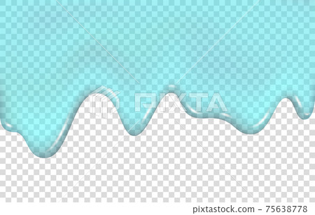 Dripping water isolated on transparent background. Dripping water isolated on transparent background. 75638778