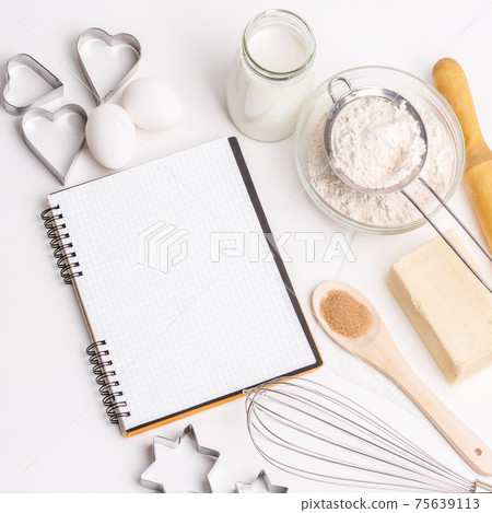 Food ingredients on the table Food ingredients on the table 75639113